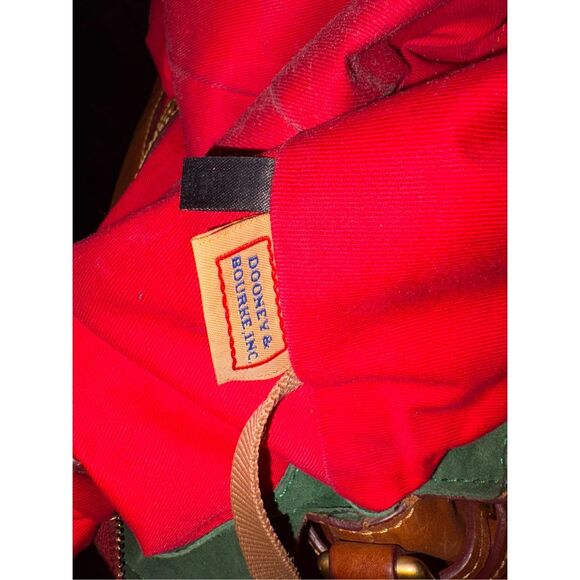 Dooney & Bourke Leather Handbag Brown Florentine Vachetta Leather Satchel Bag mi - Picture 12 of 13